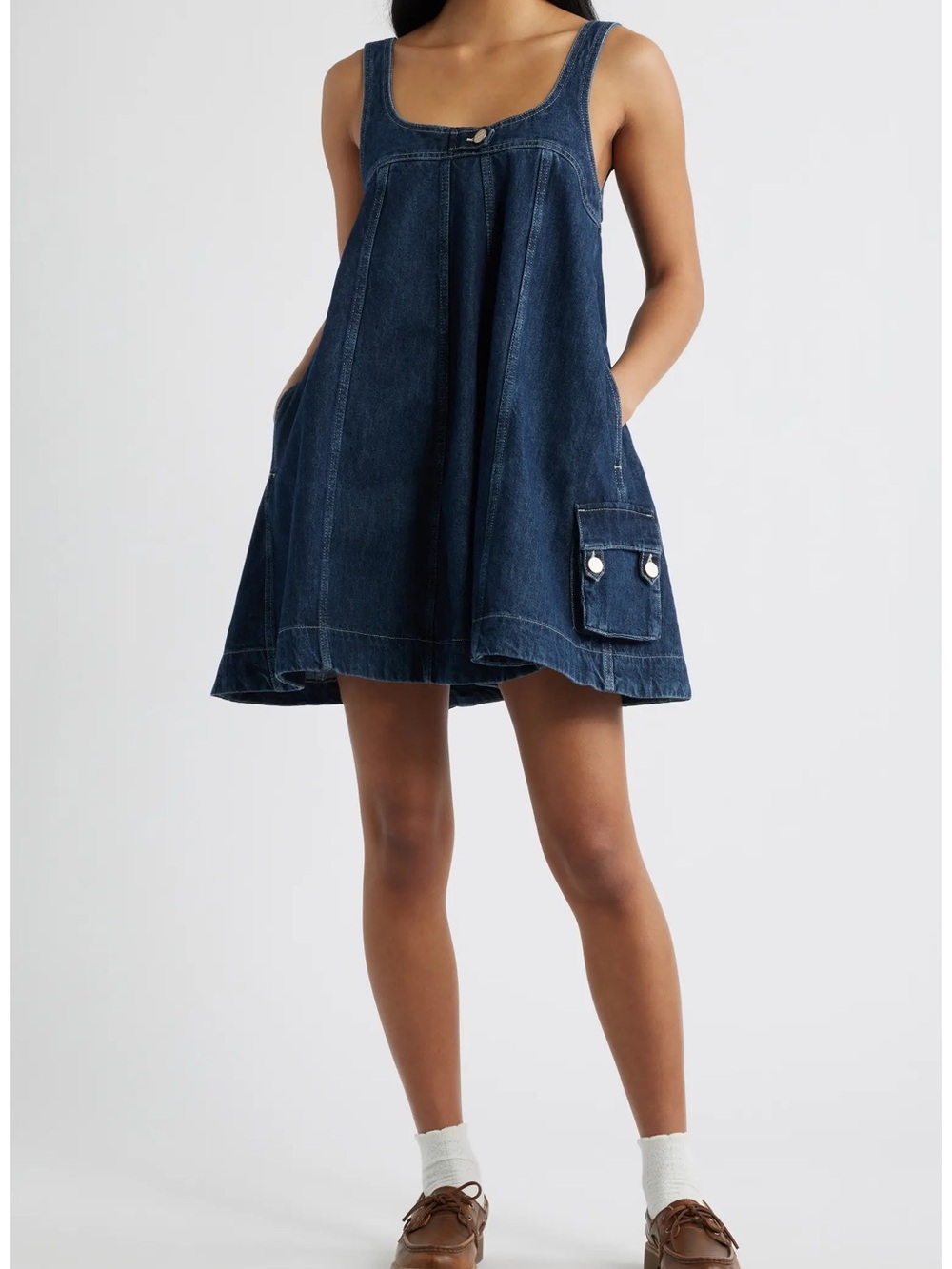 ISO Damson Madder Immy denim dress